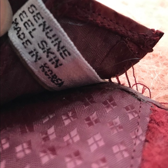 Vintage Lee Sands EEL SKIN Clutch Purse - Picture 6 of 7